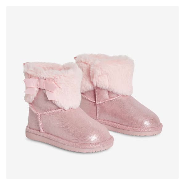 Baby Girls' Glitter Boots - Pink