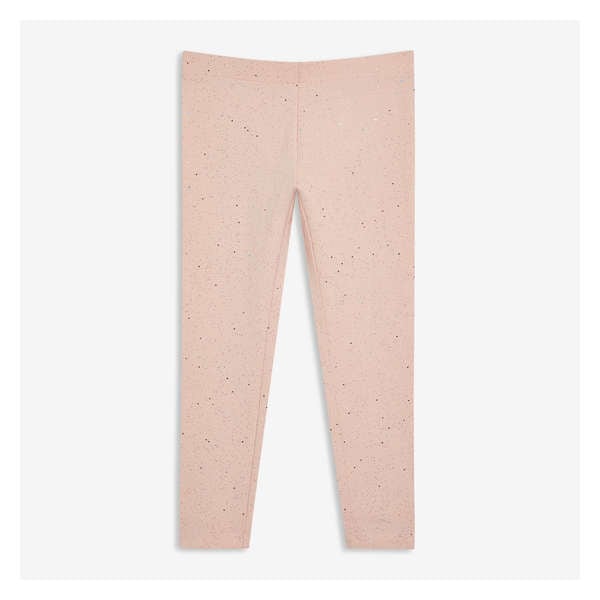 Kid Girls' Knit Legging - Dusty Pink
