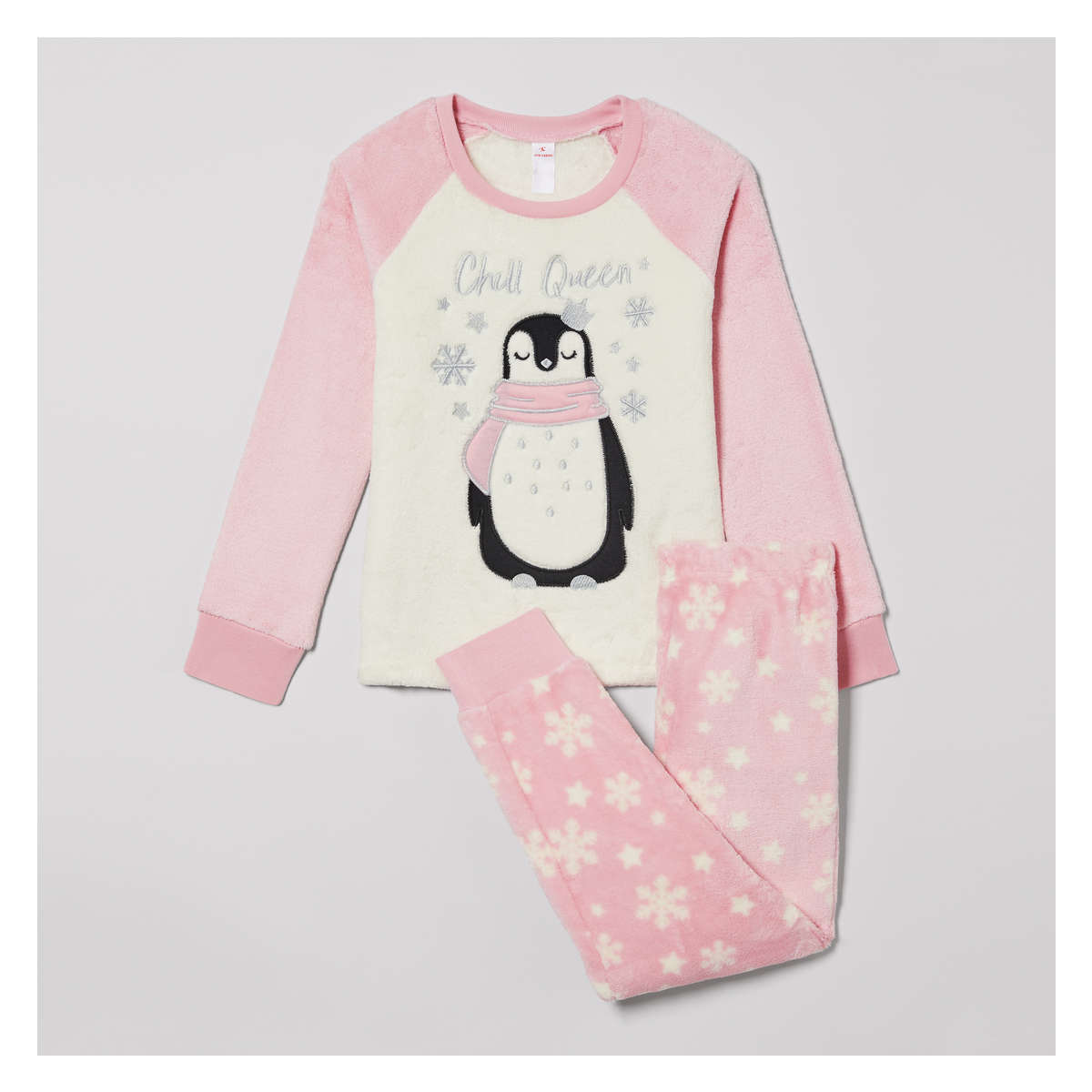 Light pink Baby Fluffy Pj Set