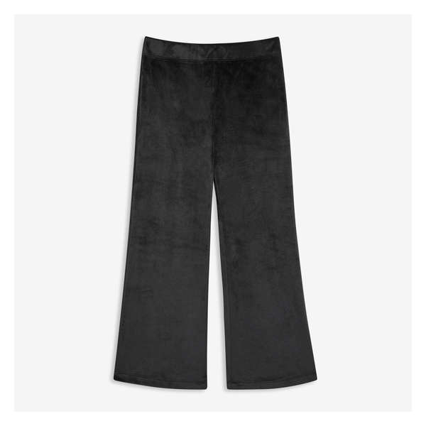Pantalon en velours pour filles - Noir JF