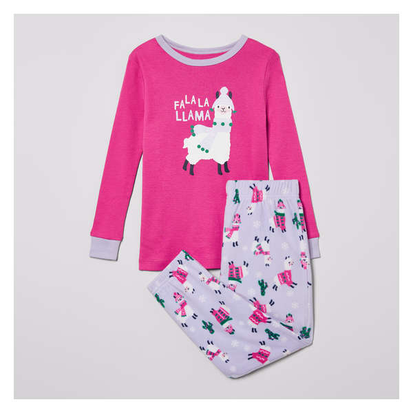 Ensemble pyjama 2 pièces pour petites filles - Imprimé 1