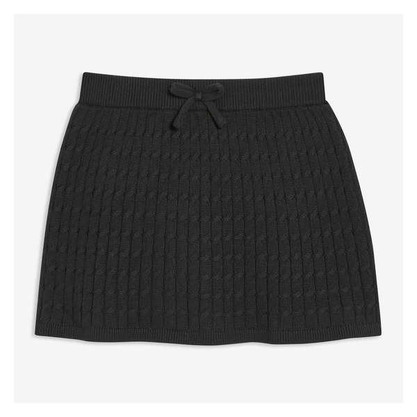 Toddler Girls' Knit Skirt - JF Black