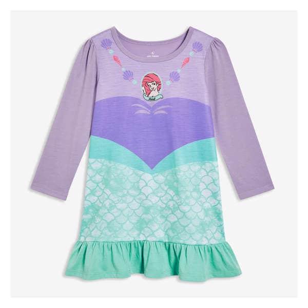 Chemise de nuit Disney pour petites filles - Lilas Pastel