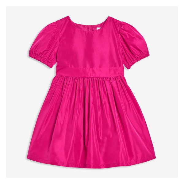 Toddler Girls' Holiday Dress - Magenta