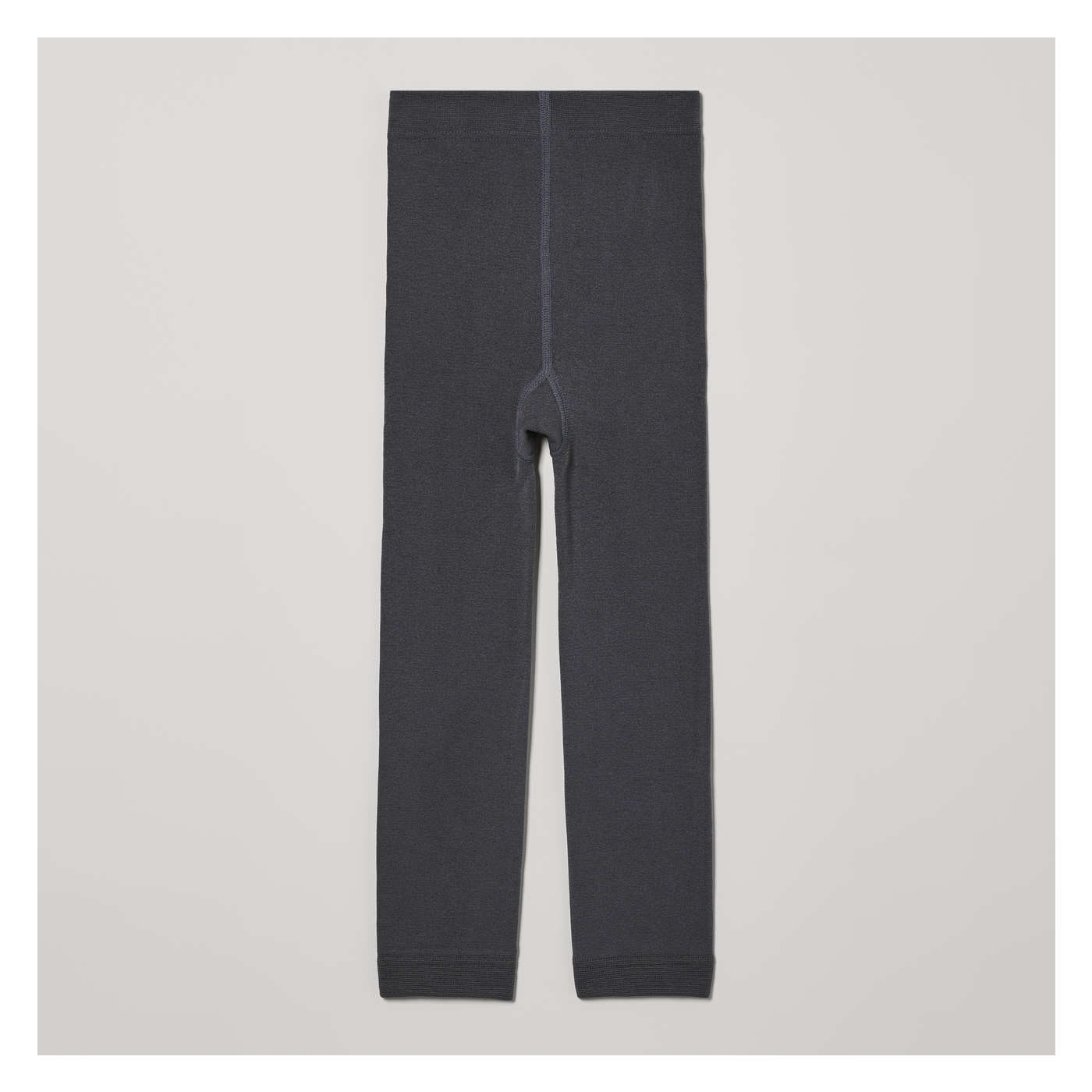Toddler Girls' Fleece Tights in Charcoal from Joe Fresh