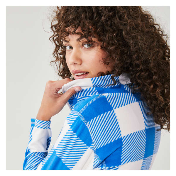 Veste sport en molleton - Bleu Vif