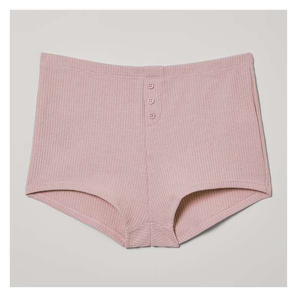 Culotte garçonne en coton - Lilas