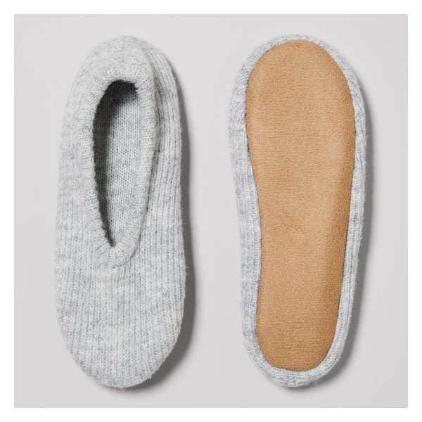Low-Cut Slipper Socks - Grey