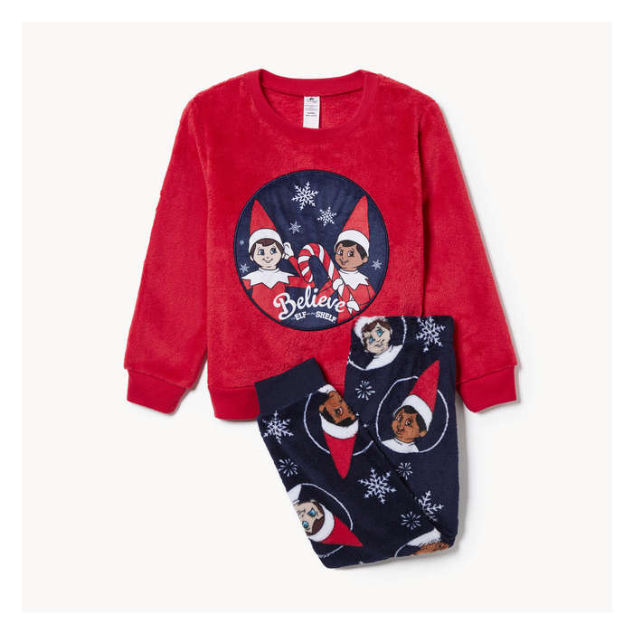 Toddler Boys' 2 Piece Elf on the Shelf Pajama Set