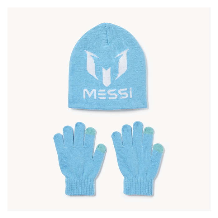 Toddler Boys' 2 Piece Messi Beanie Set