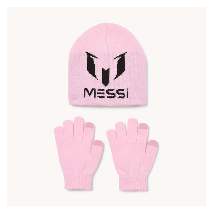 Toddler Boys' 2 Piece Messi Beanie Set