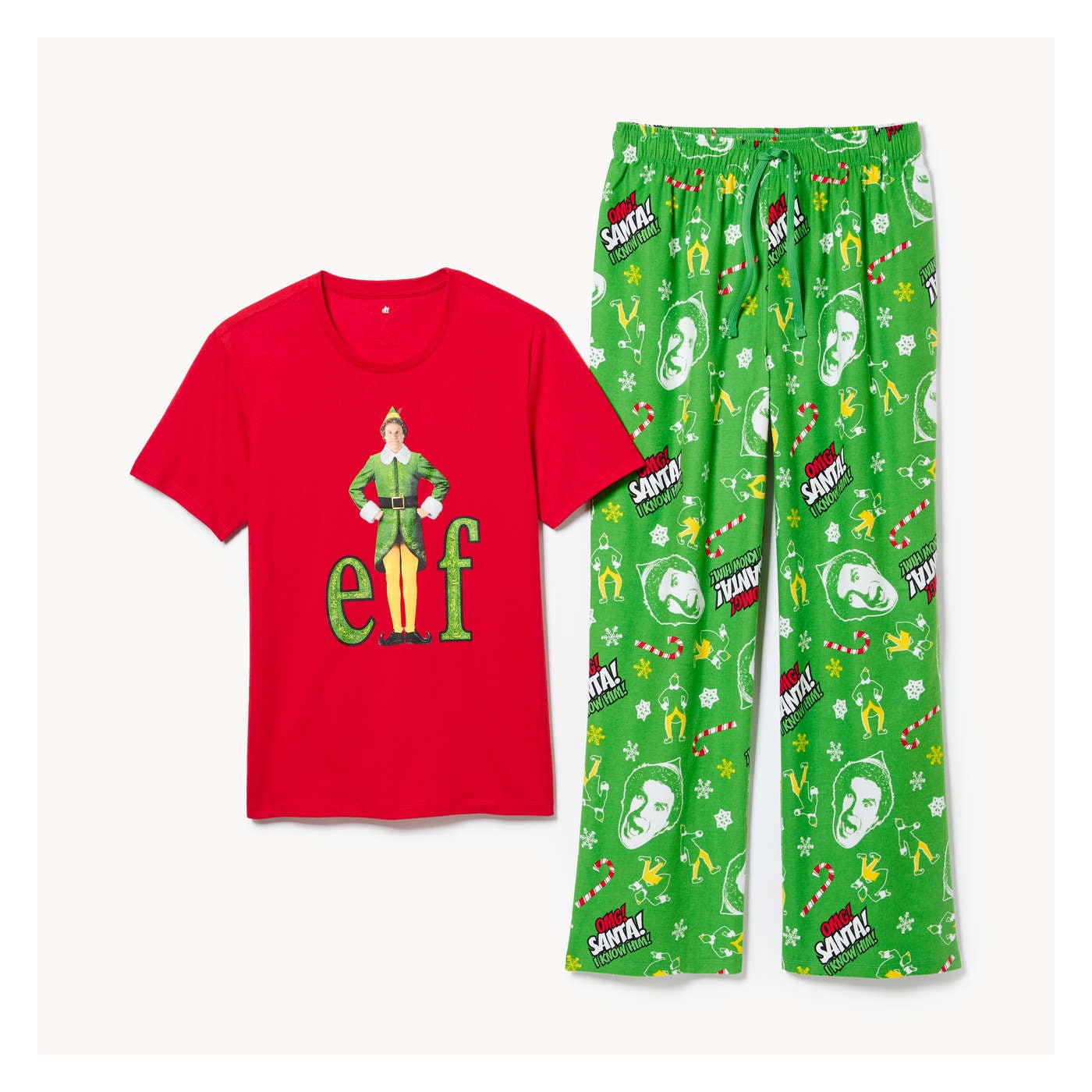 Elf pyjamas sale