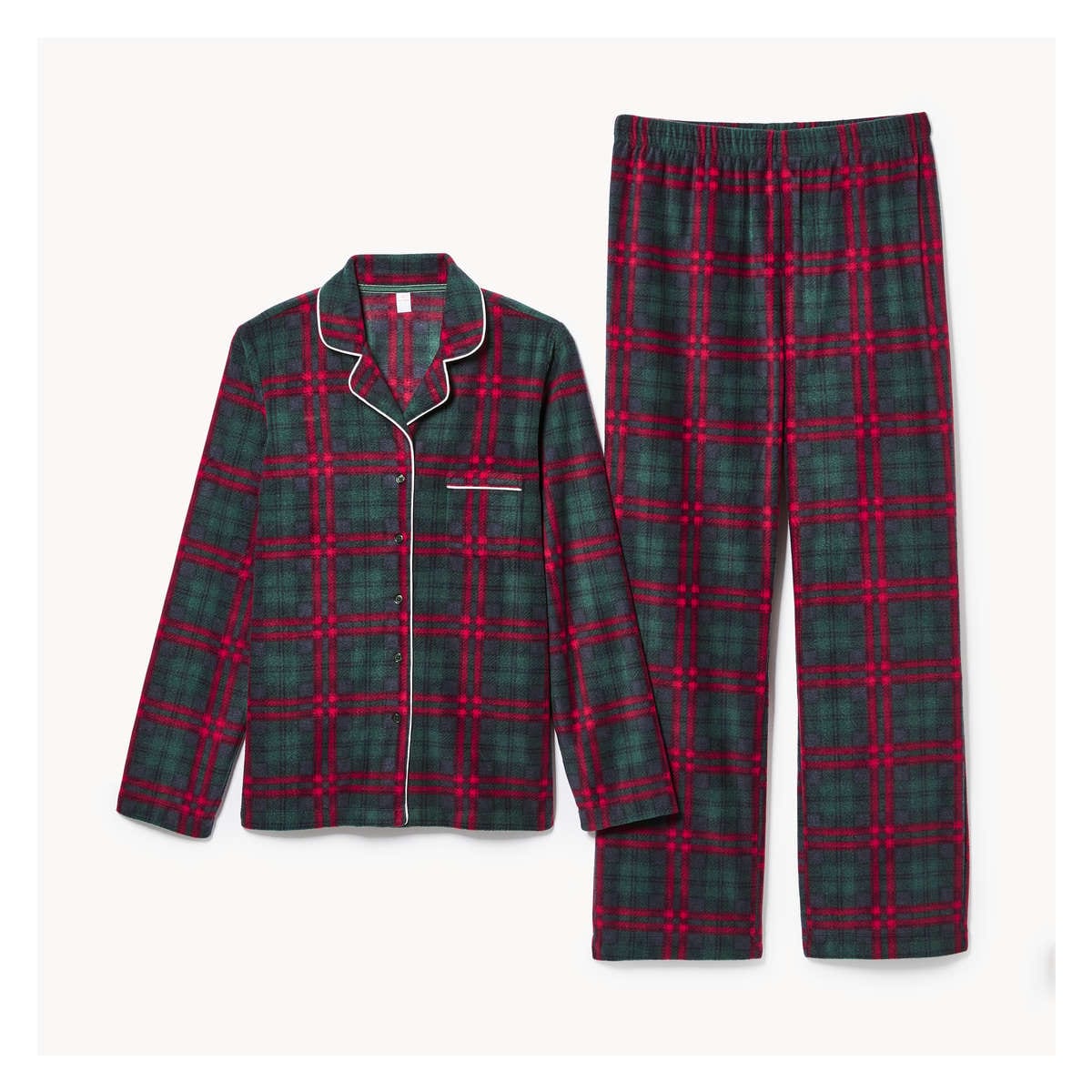 Fleece 2 piece pajamas sale