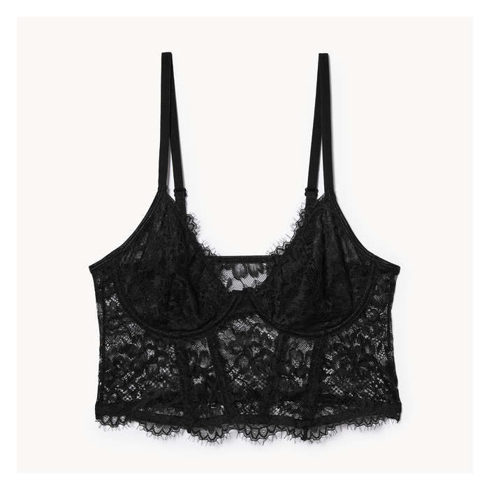 Women's Lace Longline Bra