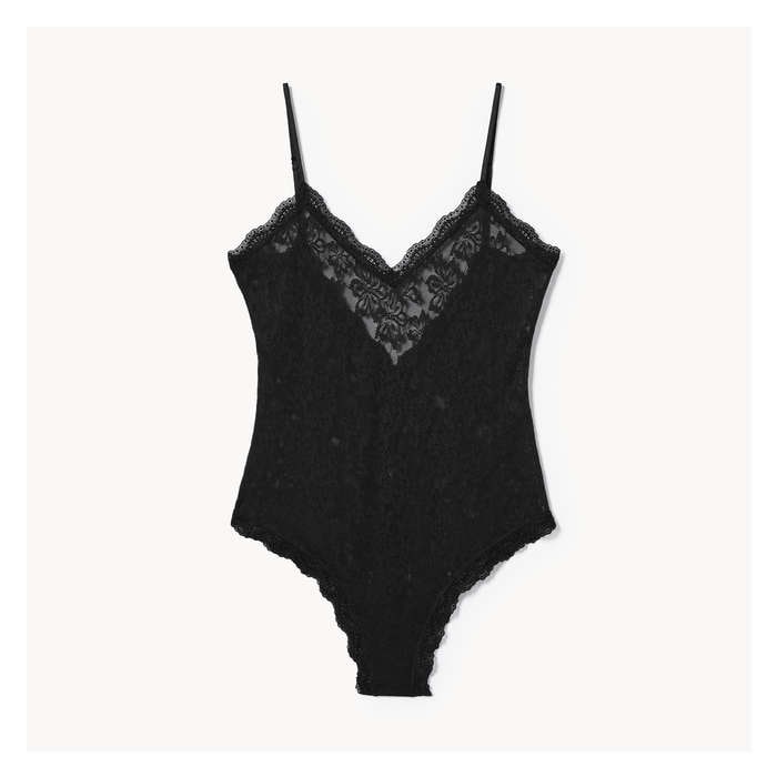 Women's Lace Cheeky Bodysuit