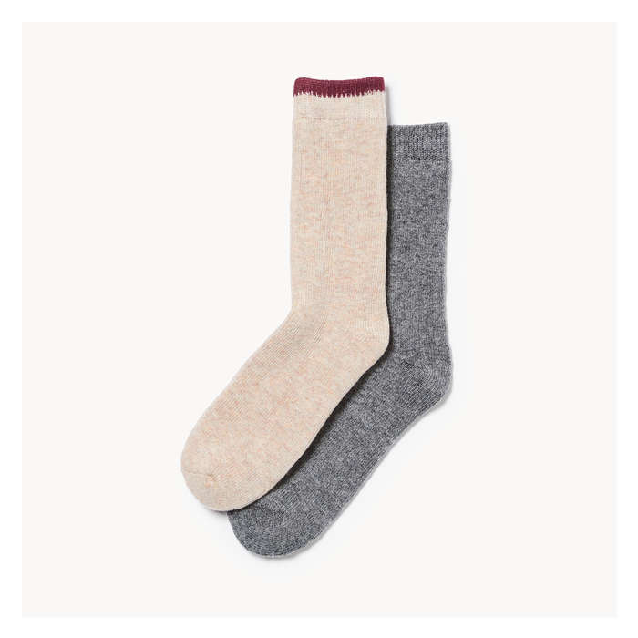 Women's 2 Pack Heavy Crew Socks