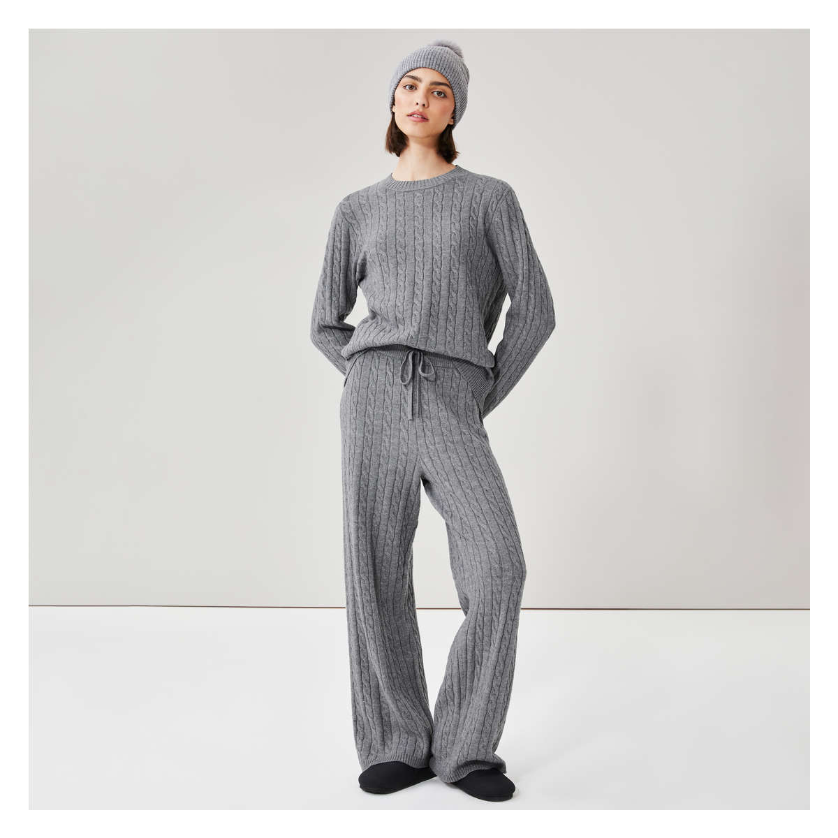 Grey sweater grey pants online