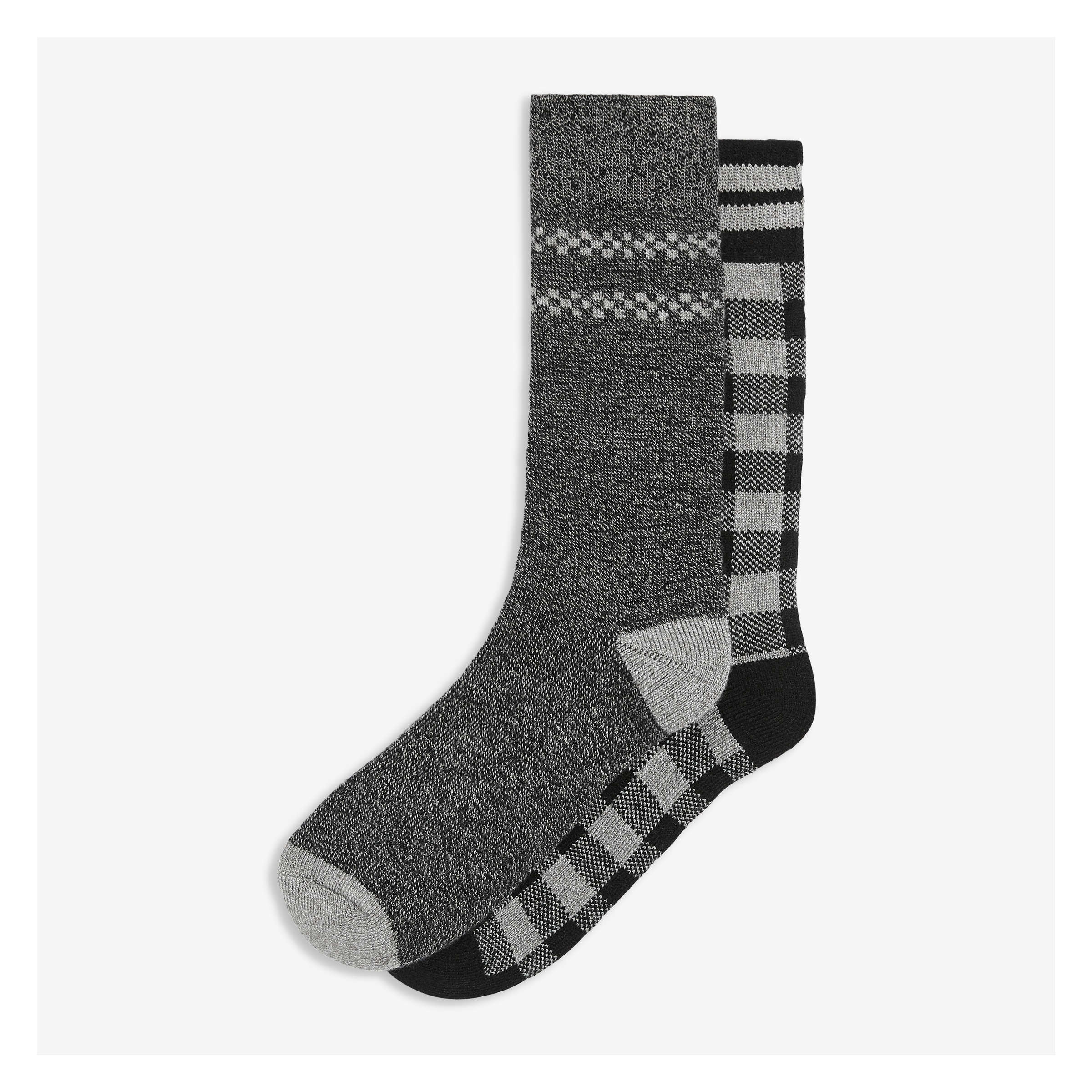 mens black thermal socks