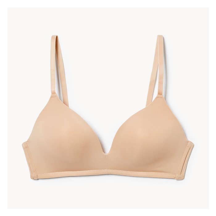Women's Wireless Bra - Beige
