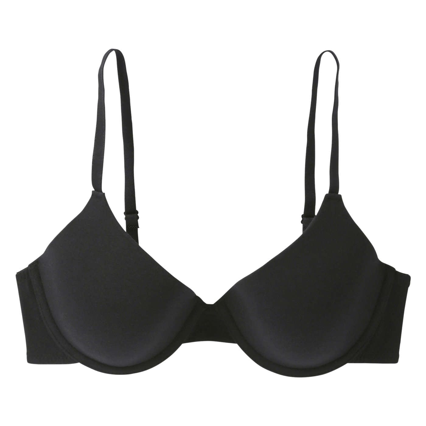 JOATEAY Push Up T-Shirt Bra for Women Underwire Lightly Lined Everyday  Basic Bras Comfort Fit Padded (Black, 32C) : : Clothing, Shoes &  Accessories