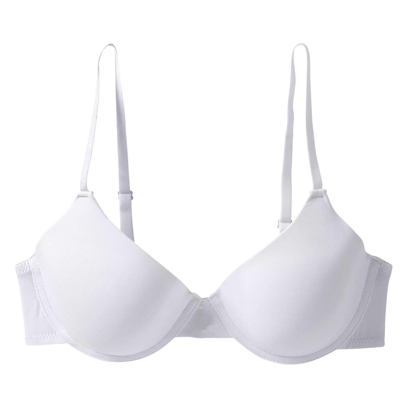 Jessica Simpson Women's Brushed Micro Underwire T-Shirt Bras, 2-Pack 