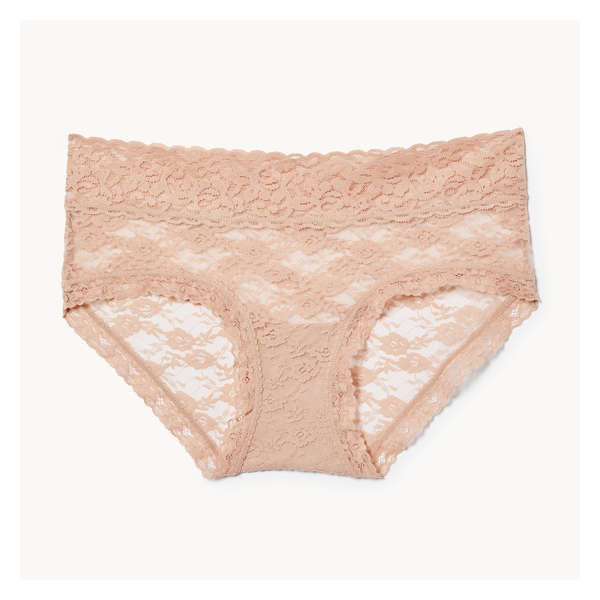 Lace Boyshort - Beige