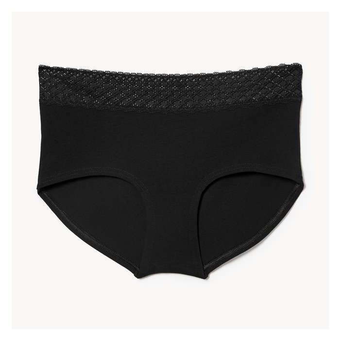 Cotton Lace Boyshort