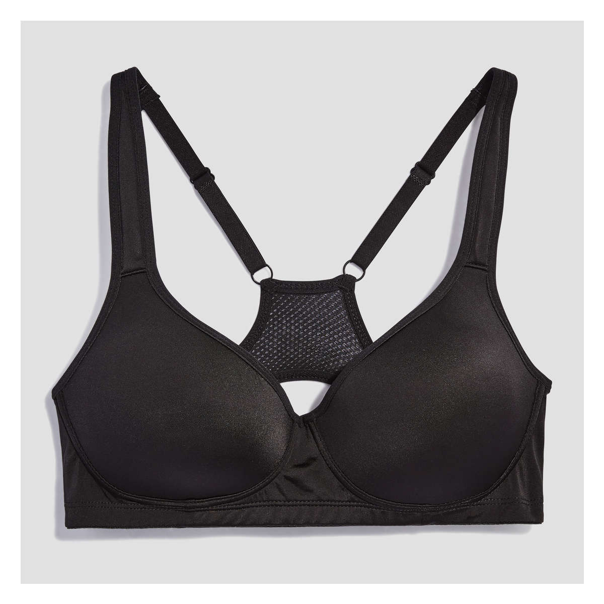 New Balance sports bra Essentials Reimagined black color buy on PRM