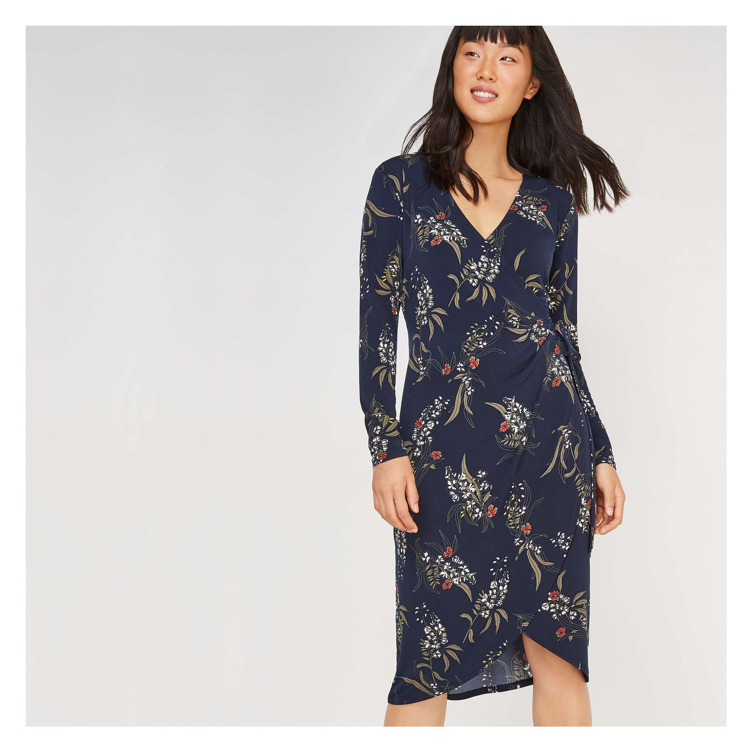 joe fresh wrap dress