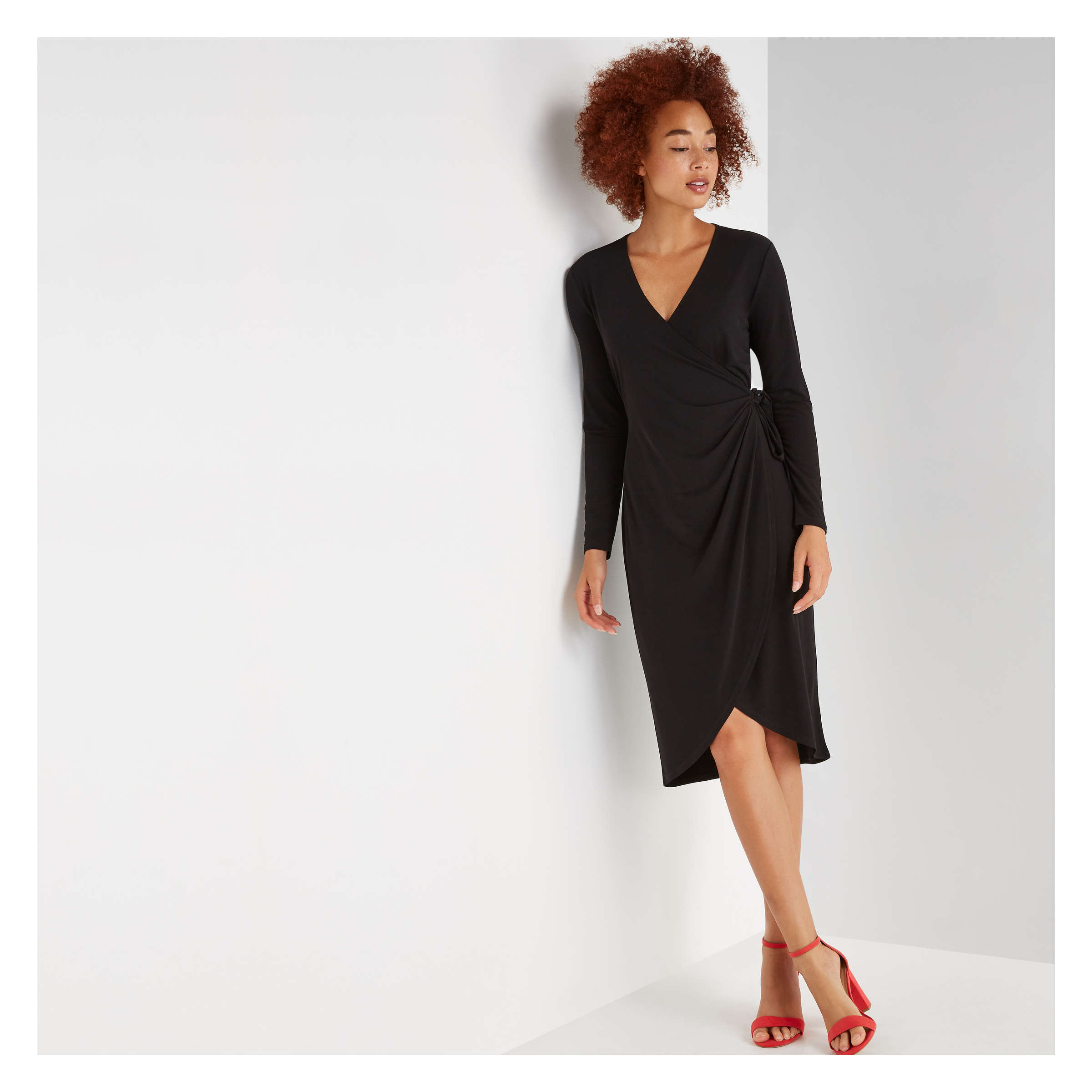 joe fresh wrap dress