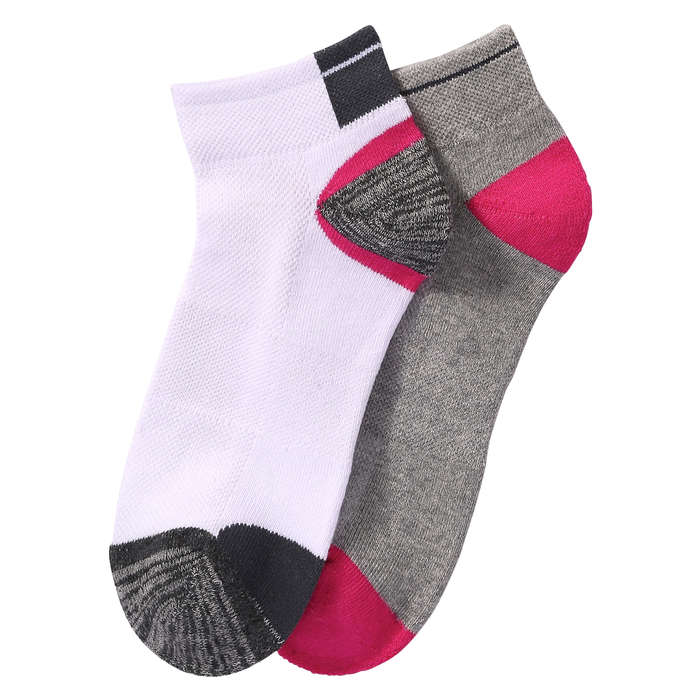 2 Pack Comfort Socks in White from Joe Fresh