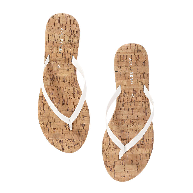 wine cork flip flops