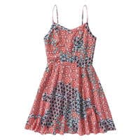 Floral Print Dress in Coral from Joe Fresh