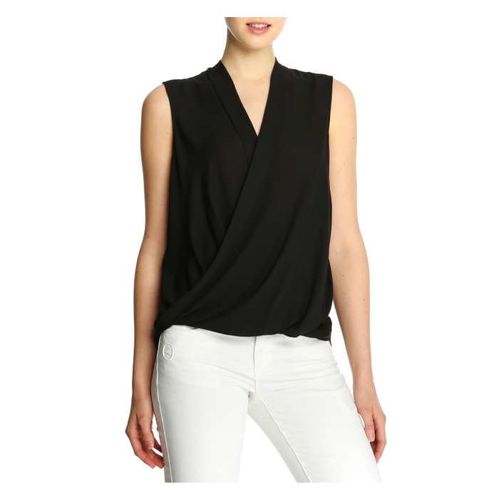 Wrap Tank in Black from Joe Fresh