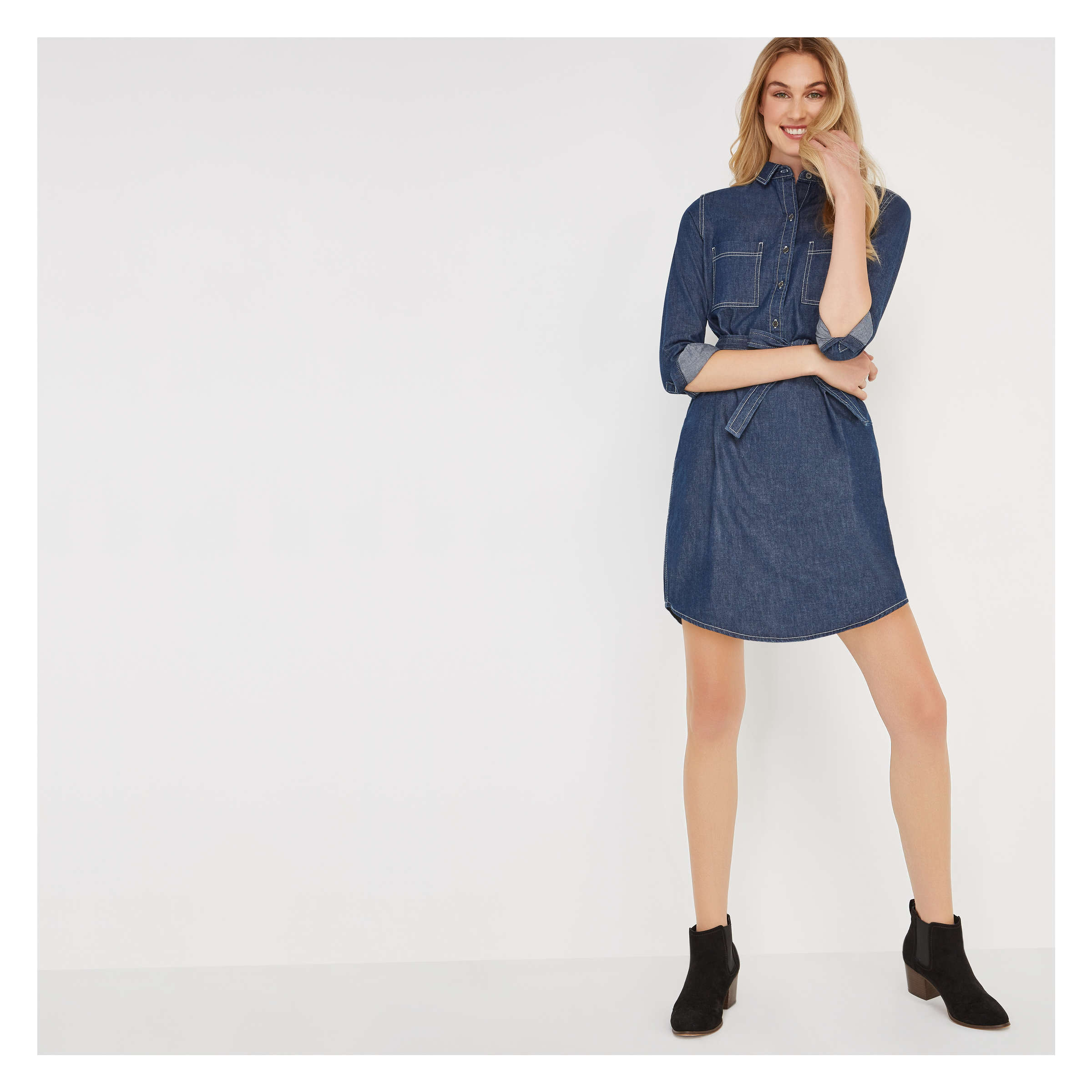 joe fresh denim dress