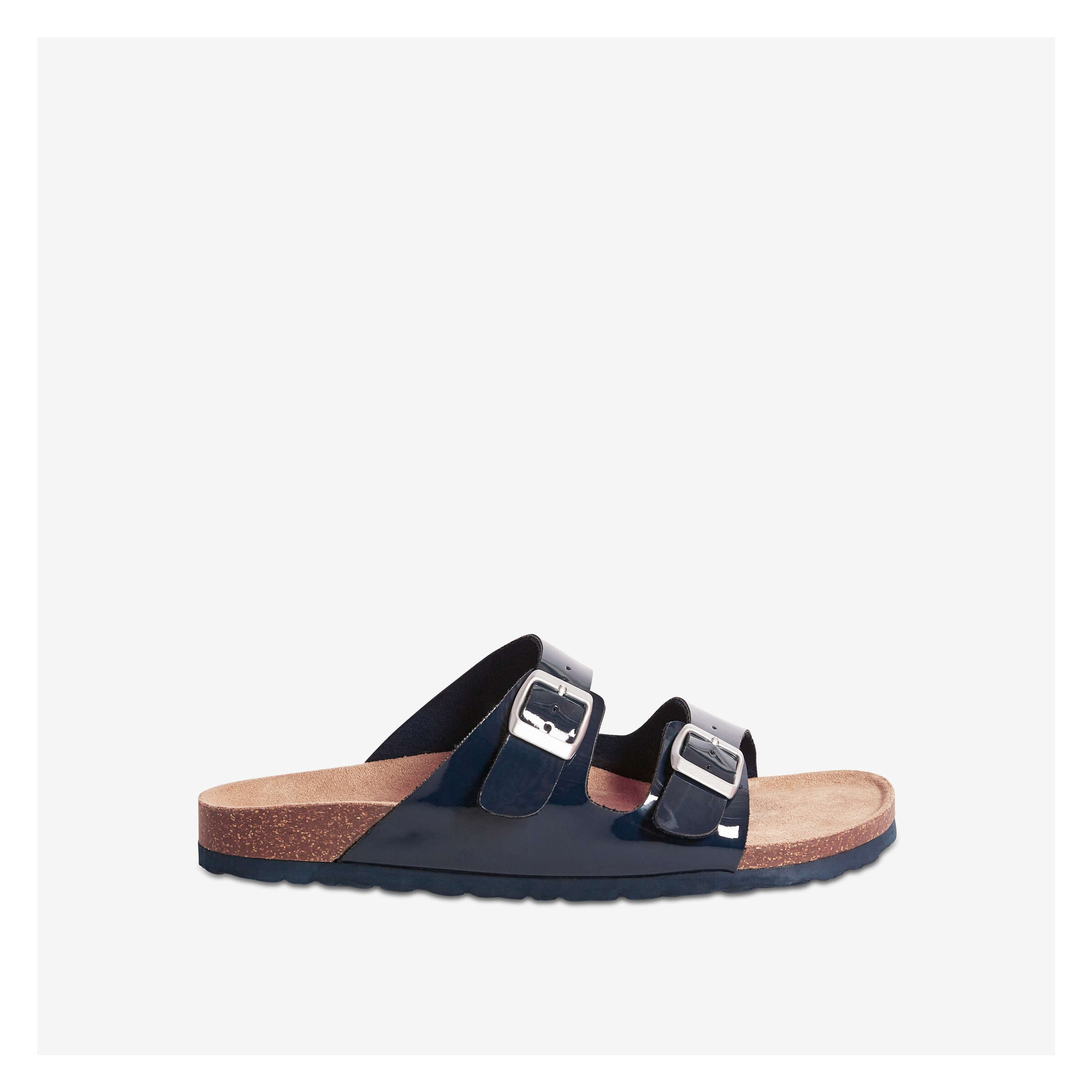 two buckle sandals