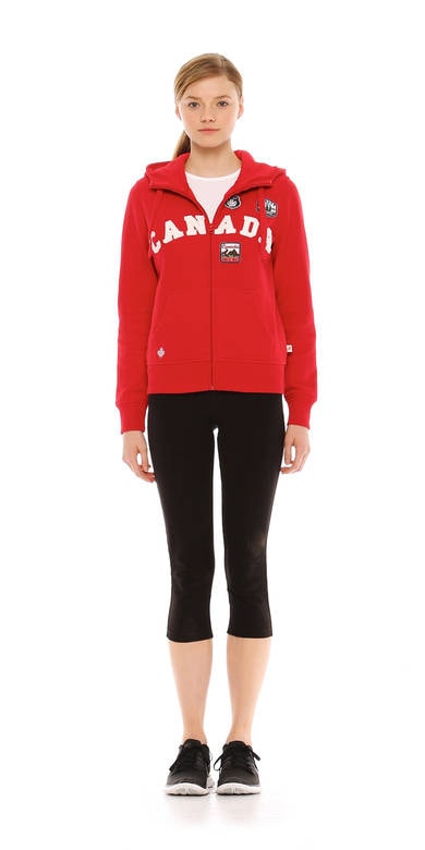 womens canada hoodie