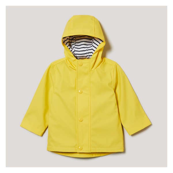 Baby Boys' Raincoat - Bright Yellow