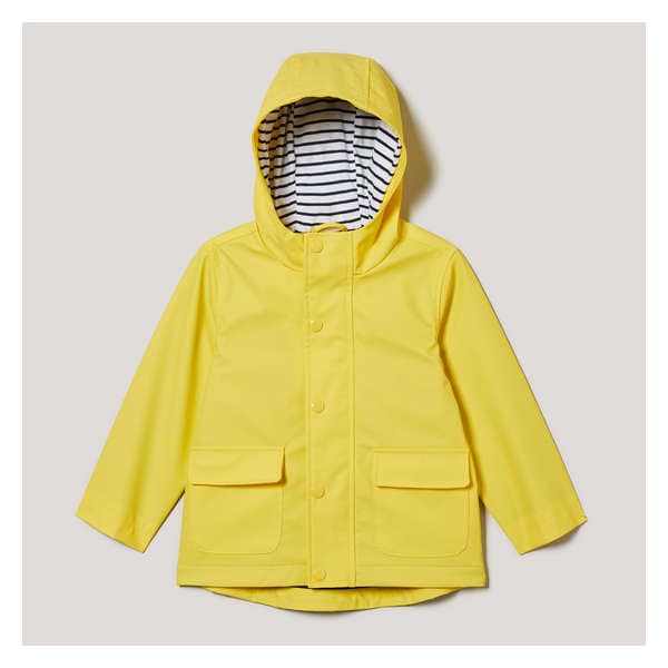 Toddler Boys' Raincoat - Bright Yellow