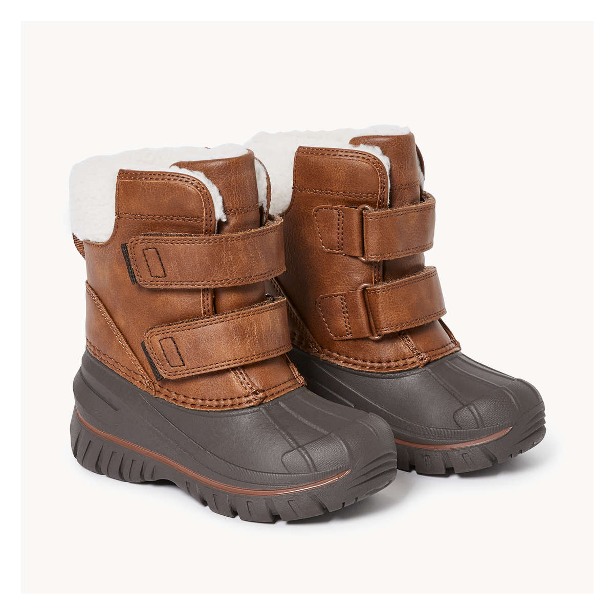 Toddler Boys Winter Boots in Brown from Joe Fresh