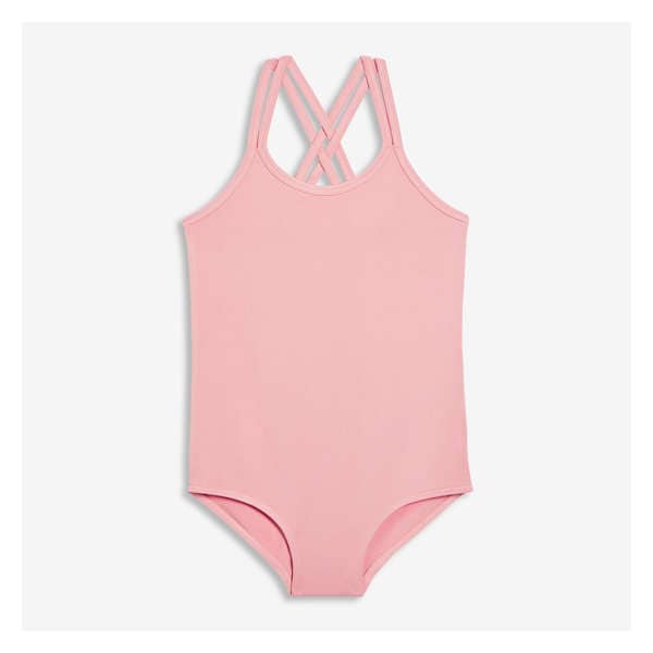 Kid Girls' Active Bodysuit - JF Perennial Pink