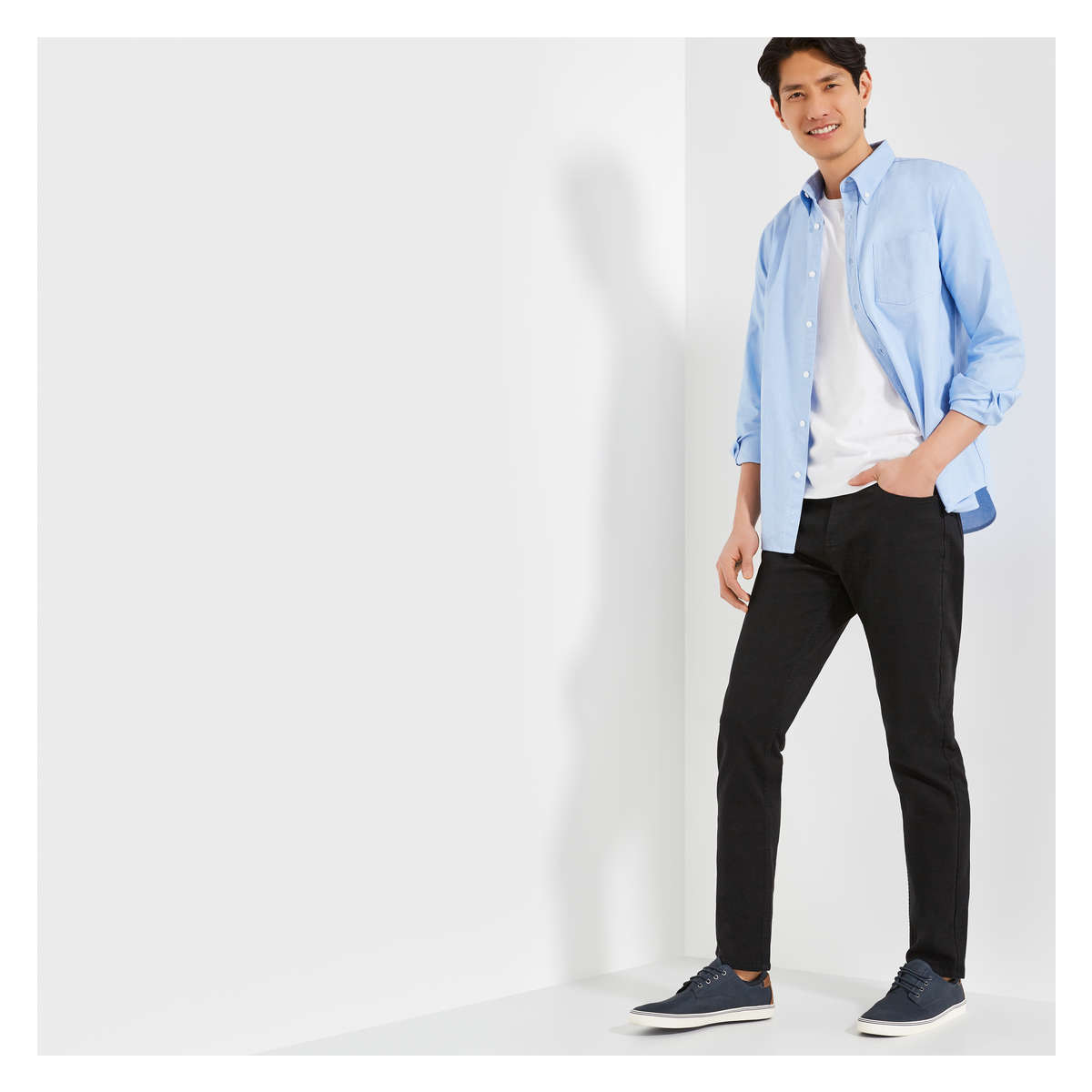 Men's Black Denim in Black from Joe Fresh