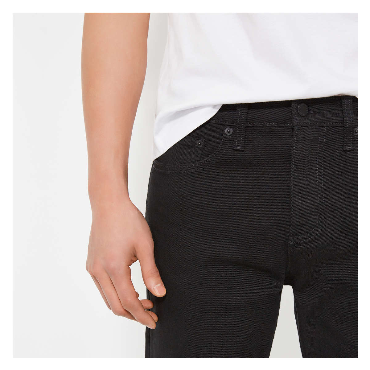 Men's Black Denim in Black from Joe Fresh