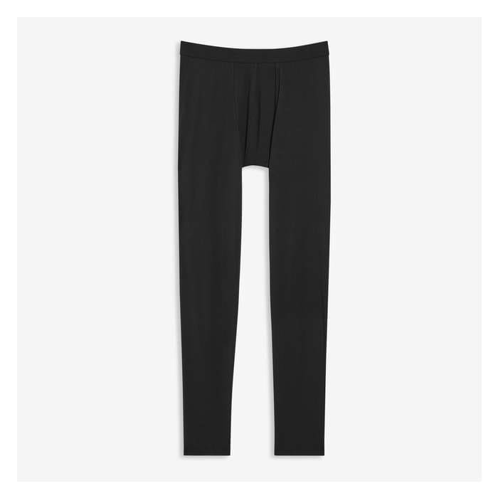 Pour Des Hommes Legging isotherme pour hommes - Noir