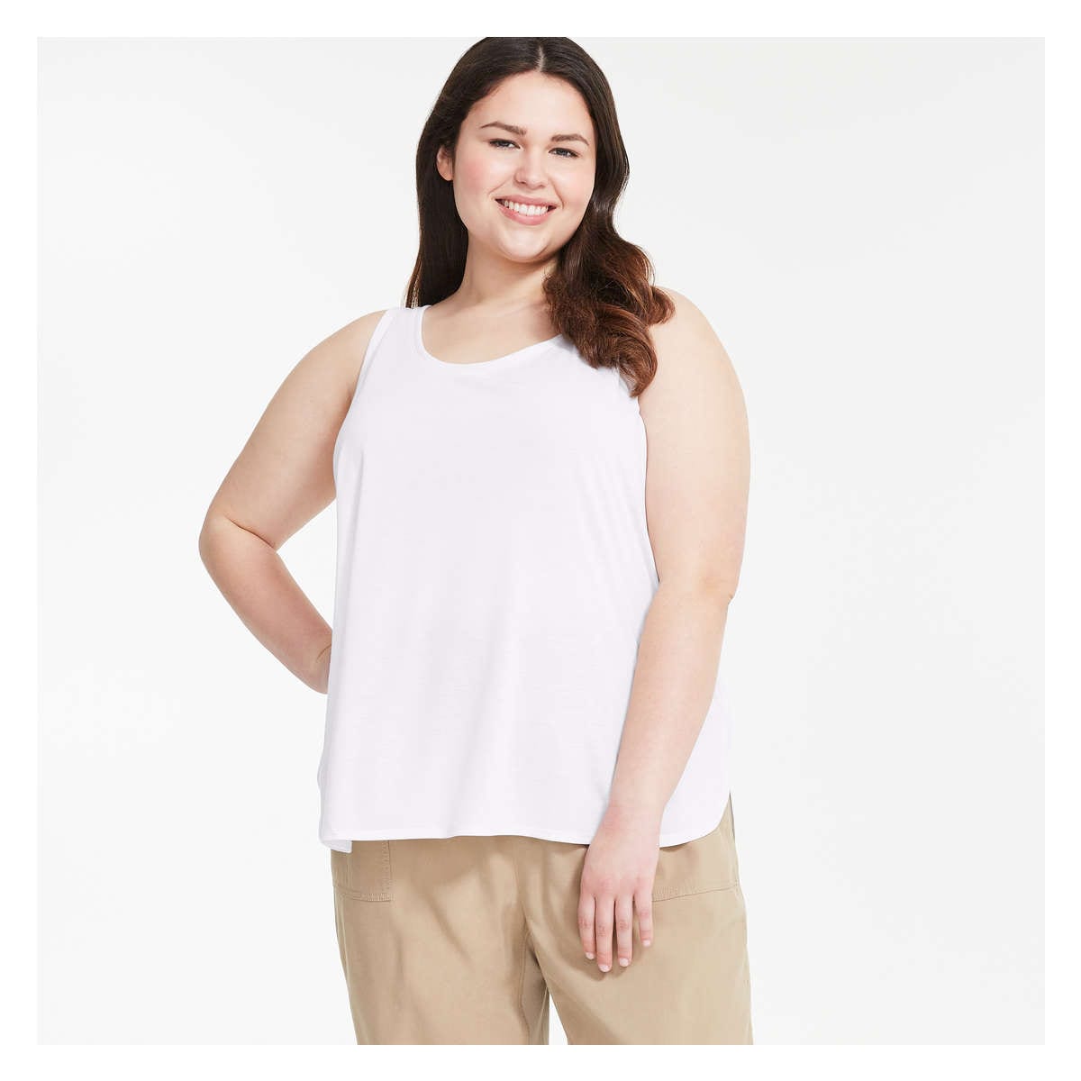 Reversible Relaxed-Fit Tank Top