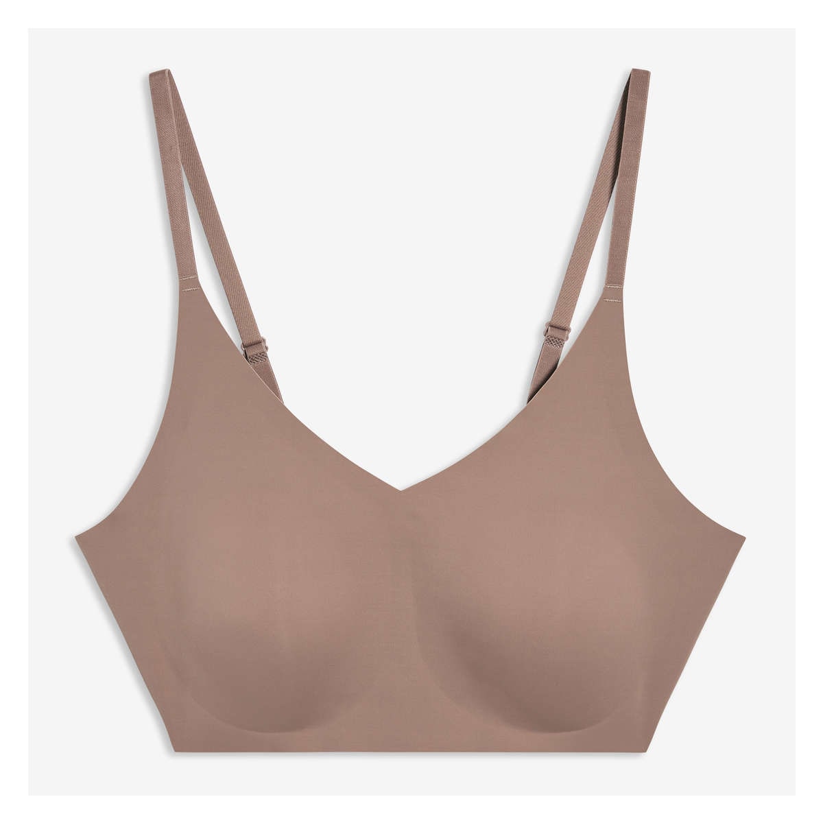 Calvin Klein Invisibles Lightly Lined Triangle Bra Silver
