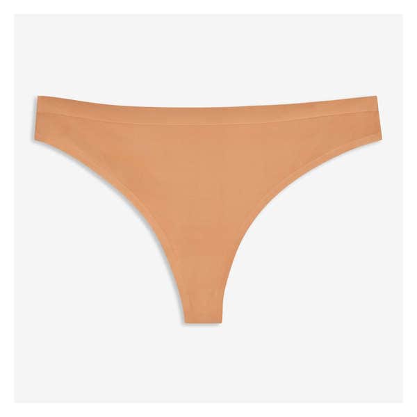 Women+ Bonded Thong - Clay