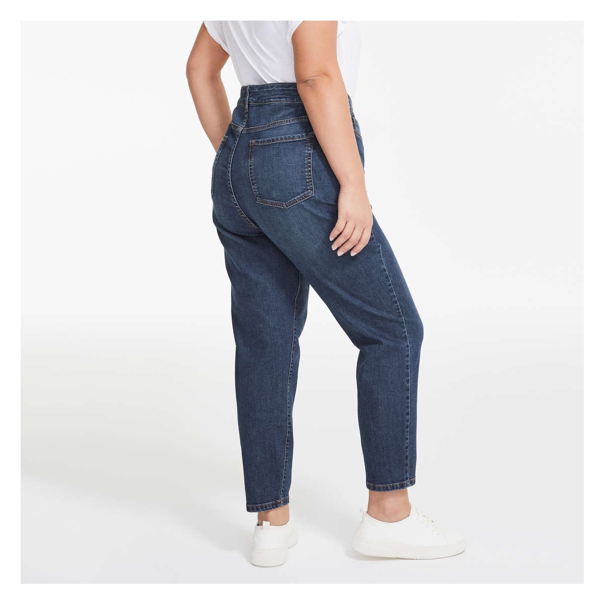 Women+ Short Mid Rise Skinny Jean in Dark Vintage from Joe Fresh