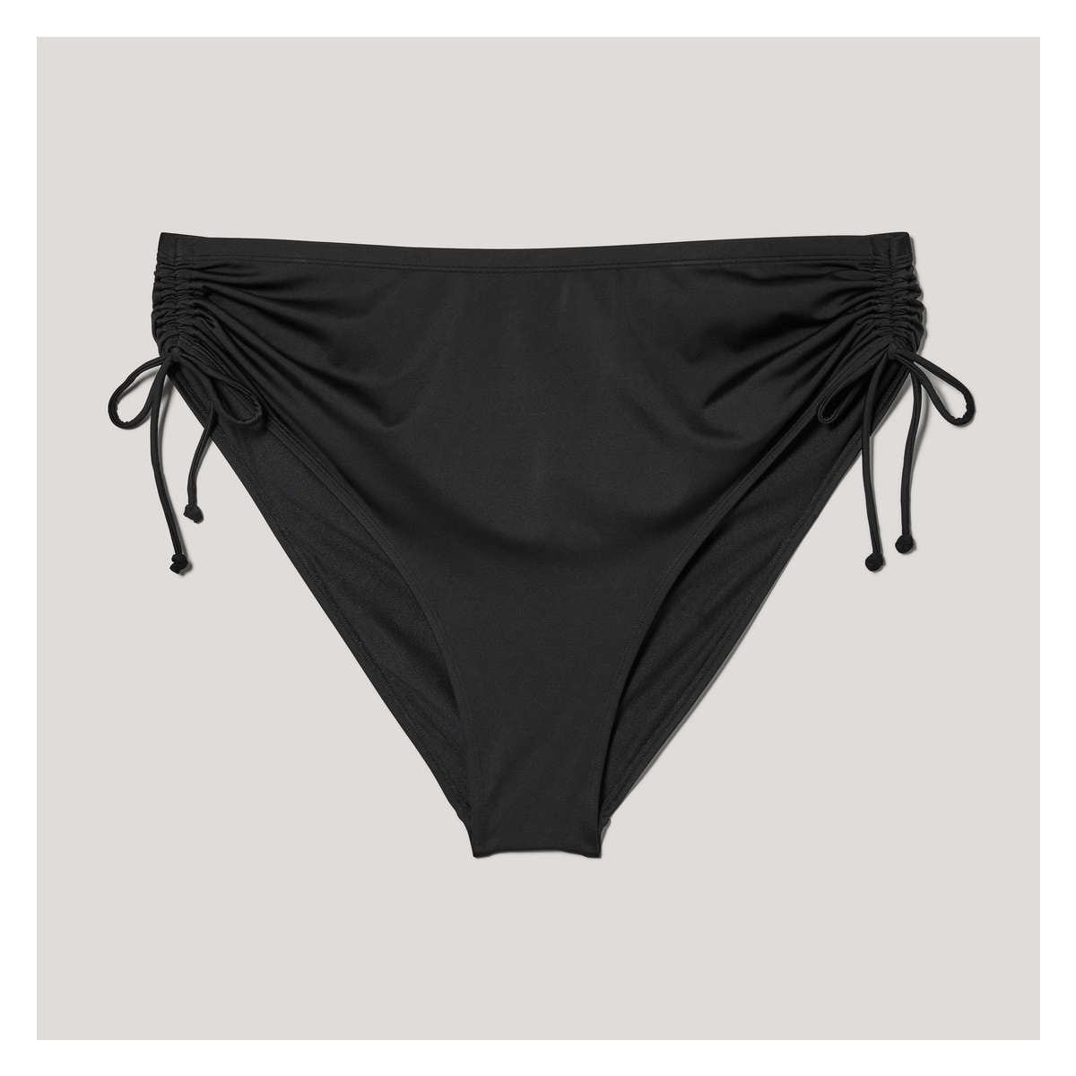 Women+ Side Tie Swim Bottom in Black from Joe Fresh