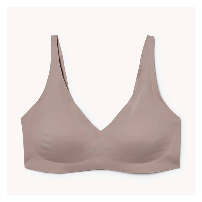Women+ No Show Bralette - Stone